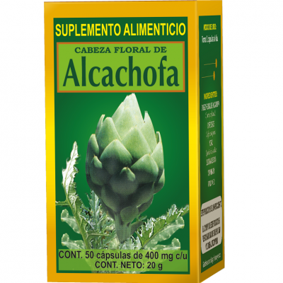 Cápsulas de Cabeza floral del Alcachofa