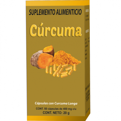 Cápsulas de Cúrcuma