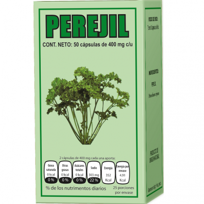 Cápsulas de Perejil