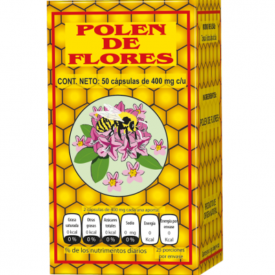 Cápsulas de Polen de flores