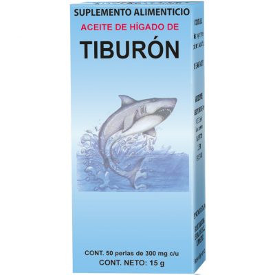 Aceite de hígado de Tiburón 50 perlas