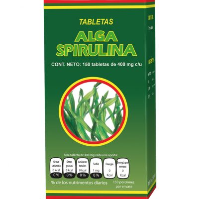 Alga spirulina 150 tabletas