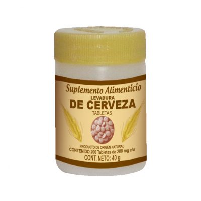 Levadura de Cerveza 200 Tabletas