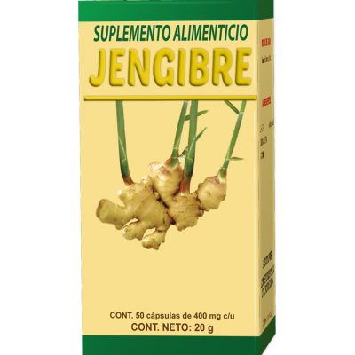 Cápsulas de Jengibre
