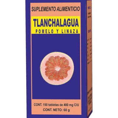 Tabletas de Tlanchalagua, pomelo y linaza
