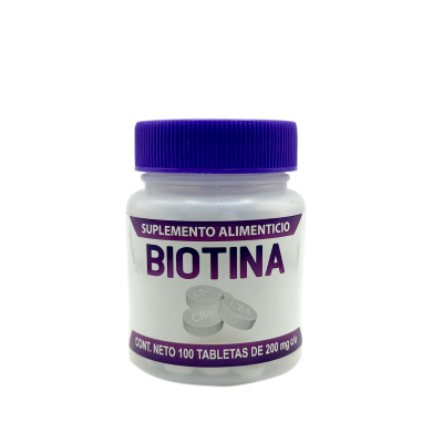 BIOTINA TABLETAS